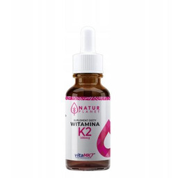 NaturPlanet Witamina K2 krople, 30ml KRÓTKA DATA 30.04.2026