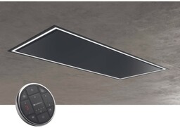 GLOBALO okap sufitowy Alaris 90.1 Black - UŻYJ