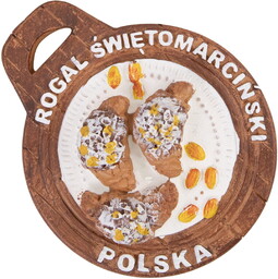 Magnes na lodówkę Rogal Świętomarciński Polska