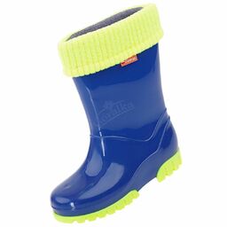Kalosze dziecięce ocieplane Demar TWISTER LUX FLUO A