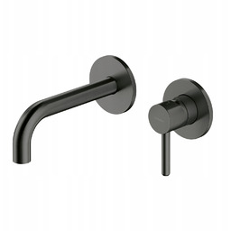 Omnires Y Bateria umywalkowa podtynkowa Grafit Szczotkowany (gr)