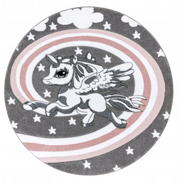 Dywan Petit Pony Kucyk Konik koło szary 120