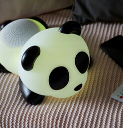 Lampka projektor Bigben LUMIN'us wielokolorowy leżąca Panda