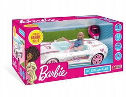Barbie Zdalnie sterowany biały kabriolet, pojazd
