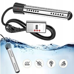 Grzałka Zanurzeniowa 3000w elektryczna do Basenu wody