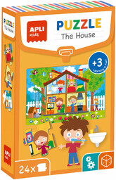 Apli Kids Puzzle edukacyjne 24 elementy Apli Kids