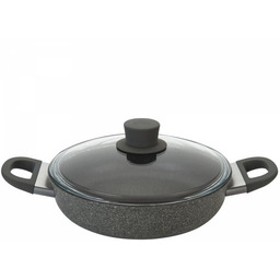 Ballarini Patelnia Głęboka 2H + Pokrywką 28 Cm
