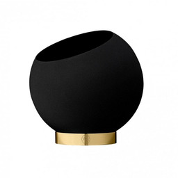 Aytm GLOBE Donica do Kwiatów 21 cm Czarna