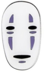 Przypinka Ghibli - No Face Mask (Spirited Away)
