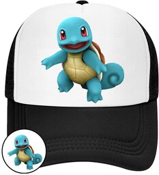 CZAPKA Z DASZKIEM POKEMON PIKACHU DLA DZIECI SIATKA