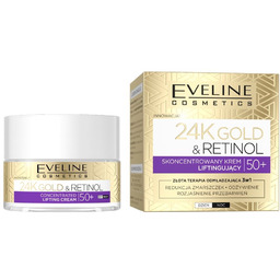 24K Gold&Retinol skoncentrowany krem liftingujący 50+ 50ml