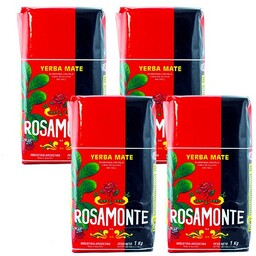 Yerba Mate Rosamonte Elaborada Con Palo 4x1kg