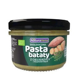 PASTA Z BATATÓW CIECIERZYCĄ I ROZMARYNEM BIO 185
