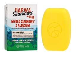 BARWA Siarkowa + Aloes Mydło siarkowe w kostce