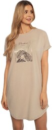 Koszula nocna Apparel 41312 brązowa