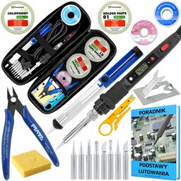 Lutownica Precyzyjna 80W Model 2025 Zestaw Etui Poradnik