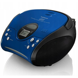 BOOMBOX LENCO SCD24BB Niebiesko-czarny