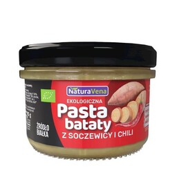 PASTA Z BATATÓW Z SOCZEWICĄ I CHILI BIO