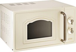 Kuchenka mikrofalowa indukcyjna Gorenje MO4250CLI Kremowa Retro 20l