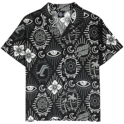 koszula SANTA CRUZ - Patchwork S/S Shirt Black