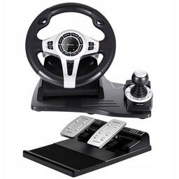 Kierownica do gier z pedałami biegi 4w1 ps4