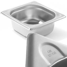 Pojemnik GN 1/6 stalowy Kitchen Line wys. 65mm