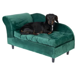 TIAKI Klasyczna Przytulna Sofa Legowisko dla Psa 81x41x42cm