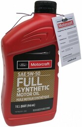 Syntetyczny olej silnikowy Motorcraft 5W50 Ford GT Mustang