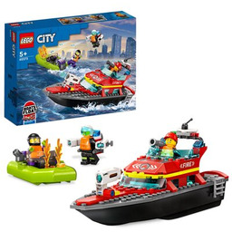 LEGO 60373 City Łódź strażacka