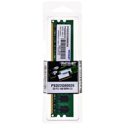 Patriot Memory Pamięć Signature PSD22G80026 (DDR2 DIMM; 1