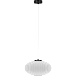 Lampa zwis ryflowany klosz Peso K-5670, nowoczesna E27