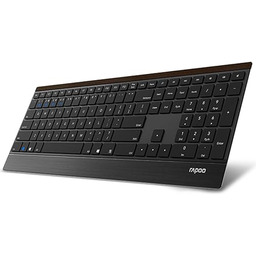 Rapoo E9500M RP UI-B, Klawiatura, Czarny