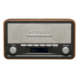 Denver DAB-18 Dark Wood Radio FM DAB+ Bluetooth