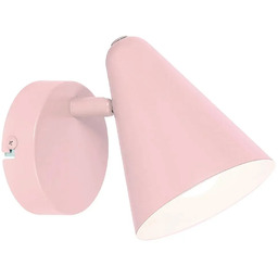 Candellux Różowy metalowy kinkiet ścienny E7-K60