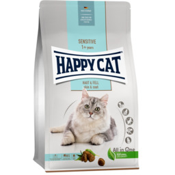 HAPPY CAT Sensitive Hair & Skin 4 kg