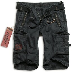 Surplus Szorty Royal Czarne - Czarny - XL