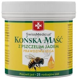 SwissMedicus Końska maść z pszczelim jadem, 150ml