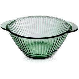 Miska bulionówka szklana zielona VERDE 450 ml