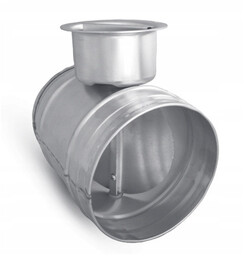 Przepustnica zamykająca DAS fi 200