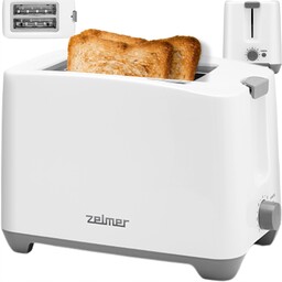 Mocny Toster 2 Kromki Grzanki Zelmer ZTS7386 750W