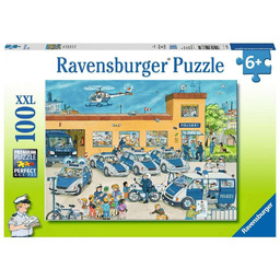 Polizeirevier. Puzzle 100 Teile XXL