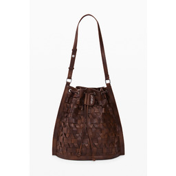 Średni pleciony worek plecak