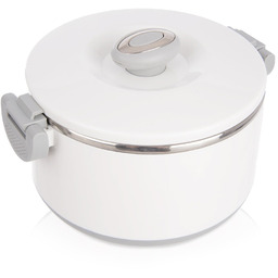 Termos obiadowy stalowy biały TERMO 1,6 l