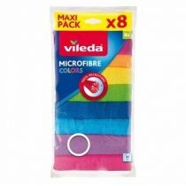 Ściereczka Mikrofibra colors Vileda 8szt.