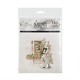 ITD Collection RSM030 mini papier ryżowy, 14,8 x