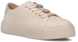 Damskie buty sportowe - FILIPPO DP6854/25 BEŻOWE