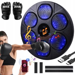 Maszyna Bokserska Muzyka Bluetooth Naścienny Sprzęt Fitness