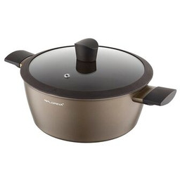 Garnek aluminiowy Cava z pokrywką 20 cm 2,1