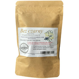 Bez czarny kwiat 100 kap. wspomaga układ kwionośny,