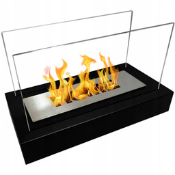 Biokominek Home wolnostojący domowy 2kW 36x18x22 cm